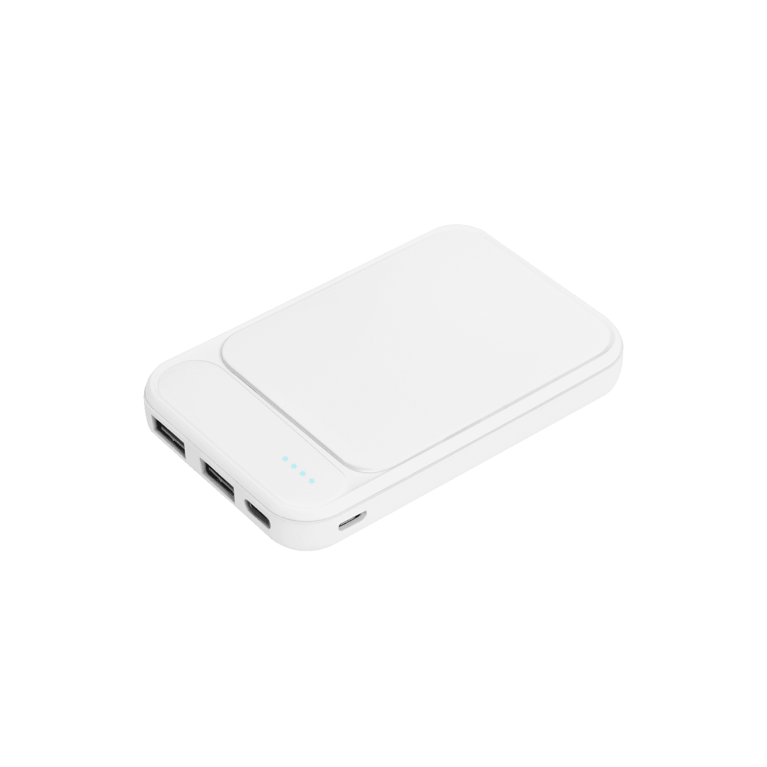 Внешний аккумулятор с подсветкой Старлайт PB (Starlight PB) 5000 mAh, белый