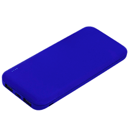 Внешний аккумулятор с подсветкой Люче Ультрамарин (Luce Ultramarine) 10000 mAh, ярко-синий
