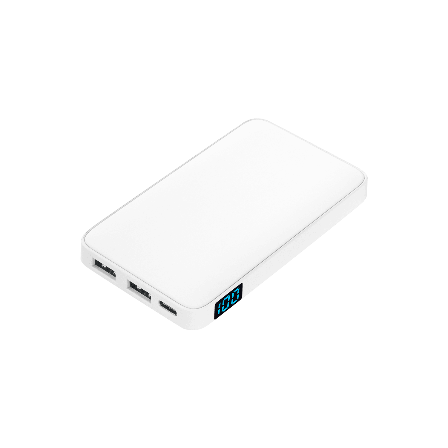 Внешний аккумулятор с подсветкой Анкор (Ancor) 5000 mAh, белый