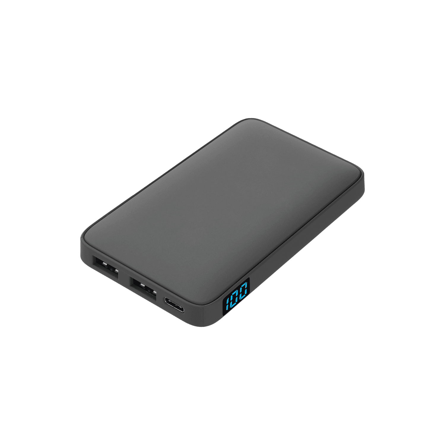 Внешний аккумулятор с подсветкой Анкор (Ancor) 5000 mAh, серый