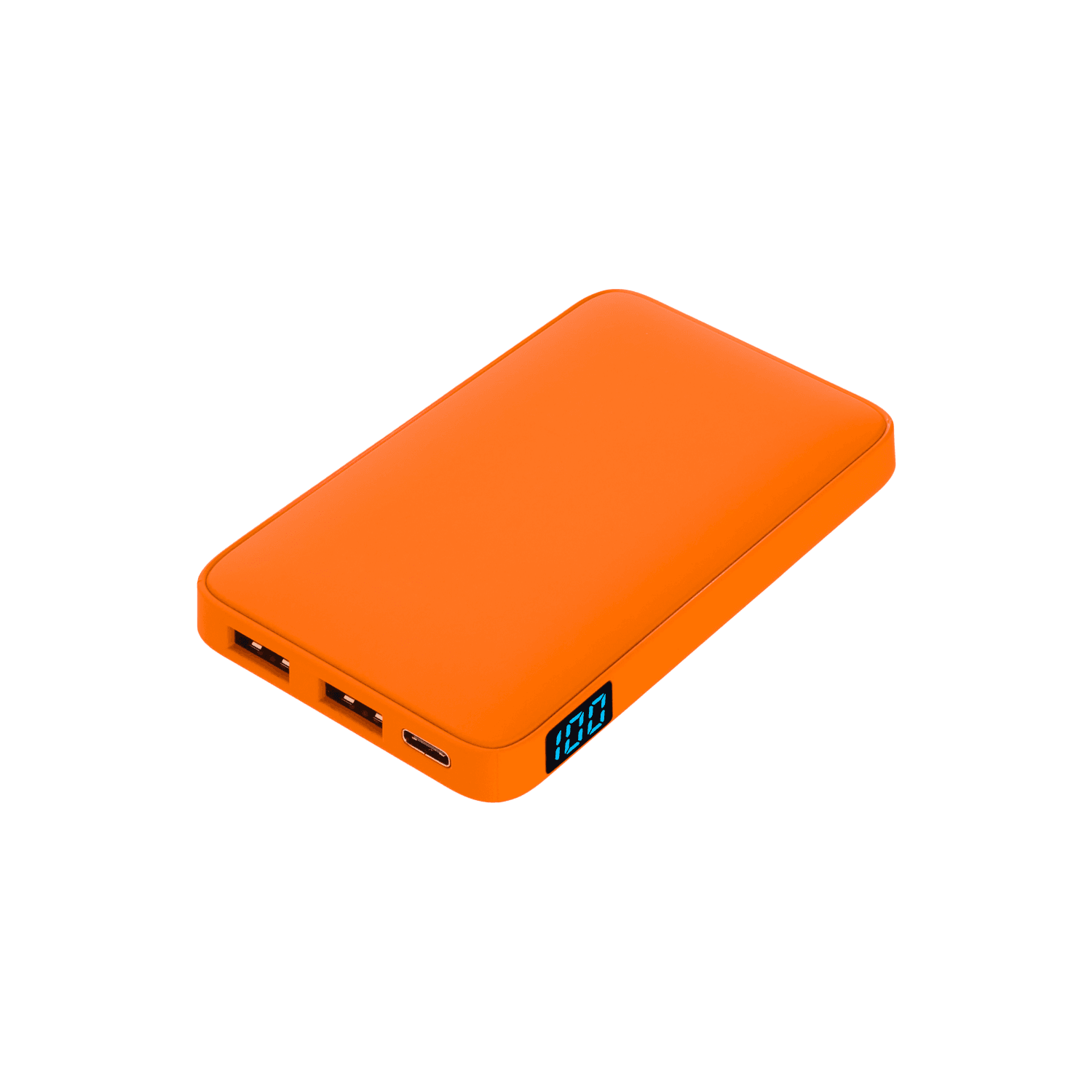 Внешний аккумулятор с подсветкой Анкор (Ancor) 5000 mAh, оранжевый