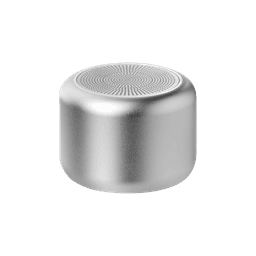 Беспроводная колонка Пэшн (Passion) 80dB 600 mAh (Bluetooth 5.0), серебряная