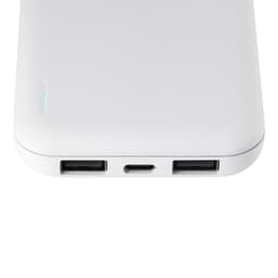 Внешний аккумулятор с подсветкой Люче (Luce) 10000 mAh, белый