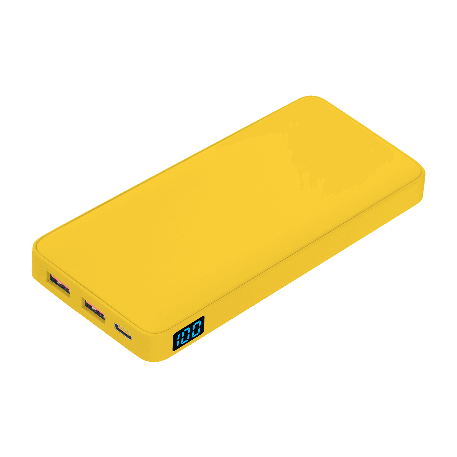 Внешний аккумулятор с подсветкой Анкор Плюс PD (Ancor PD Plus) 10000 mAh, желтый