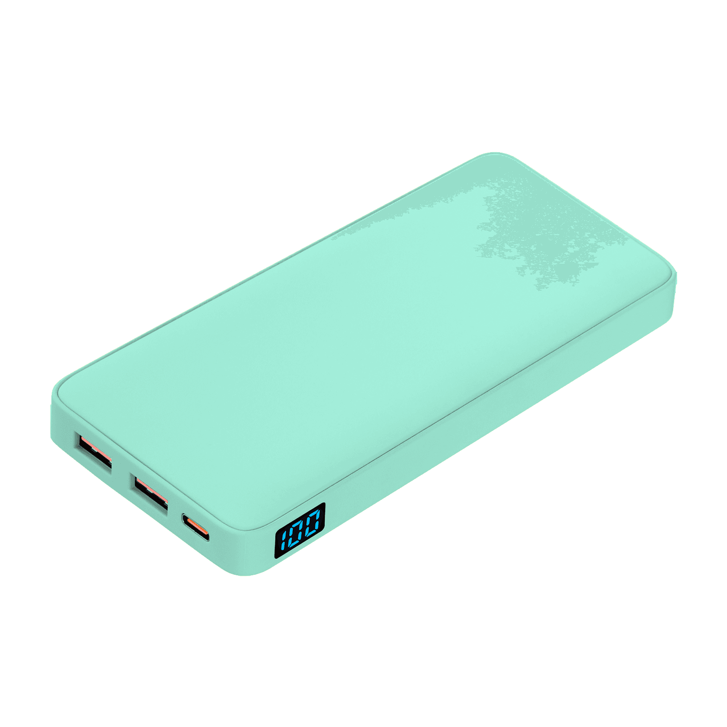 Внешний аккумулятор с подсветкой Анкор Плюс PD (Ancor PD Plus) 10000 mAh, бирюзовый