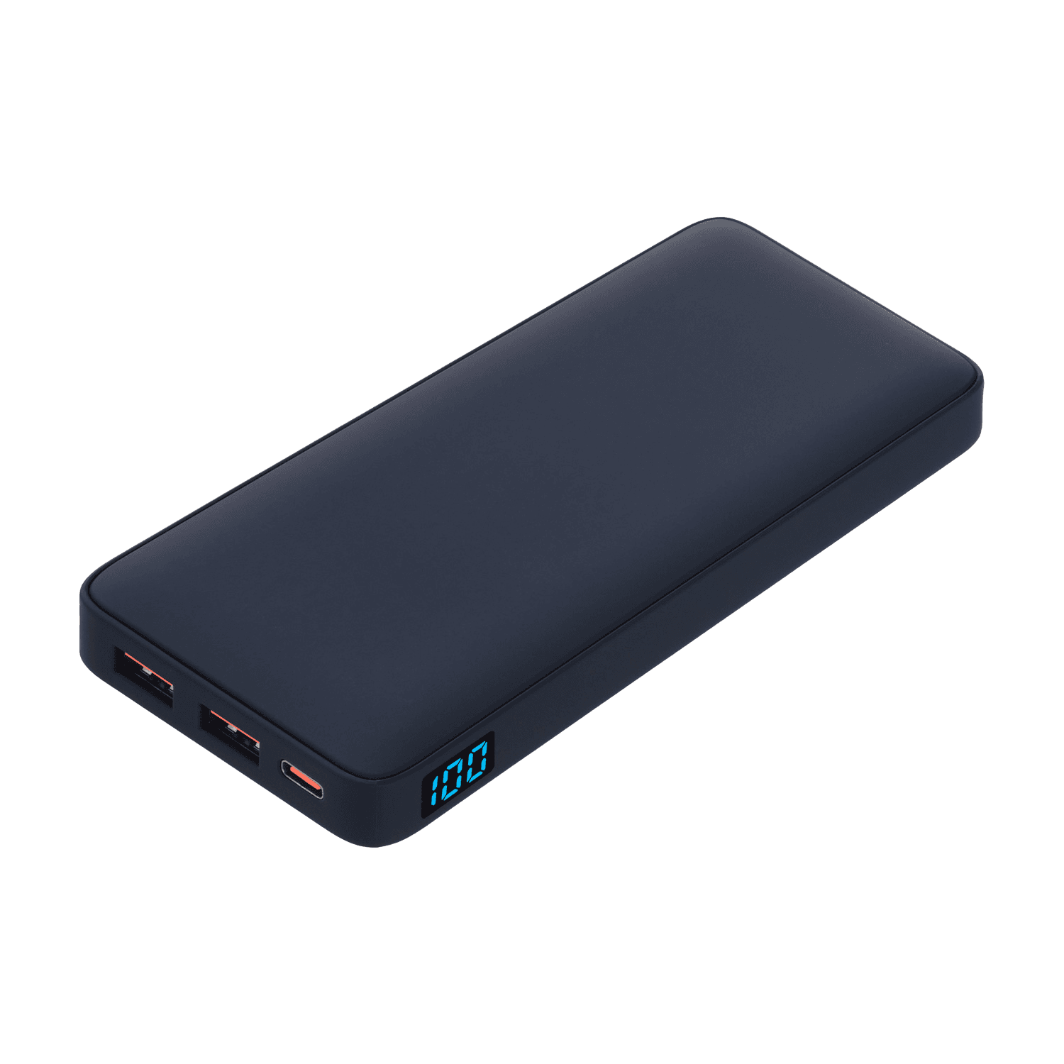 Внешний аккумулятор с подсветкой Анкор Плюс PD (Ancor PD Plus) 10000 mAh, синий