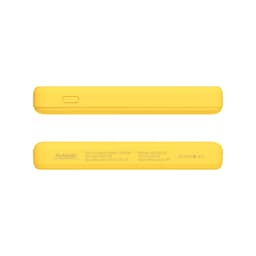 Внешний аккумулятор Ларго PD (Largo PD) 5000mAh с функцией беспроводной зарядки 15W, желтый