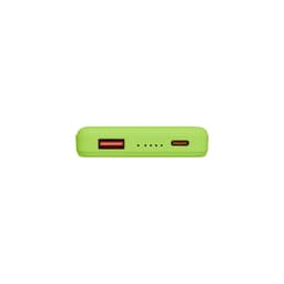 Внешний аккумулятор Ларго PD (Largo PD) 5000mAh с функцией беспроводной зарядки 15W, салатовый