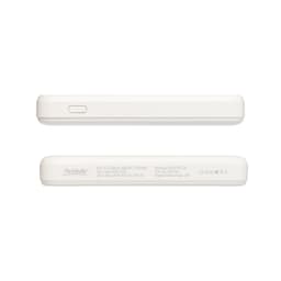 Внешний аккумулятор Ларго PD (Largo PD) 5000mAh с функцией беспроводной зарядки 15W, белый
