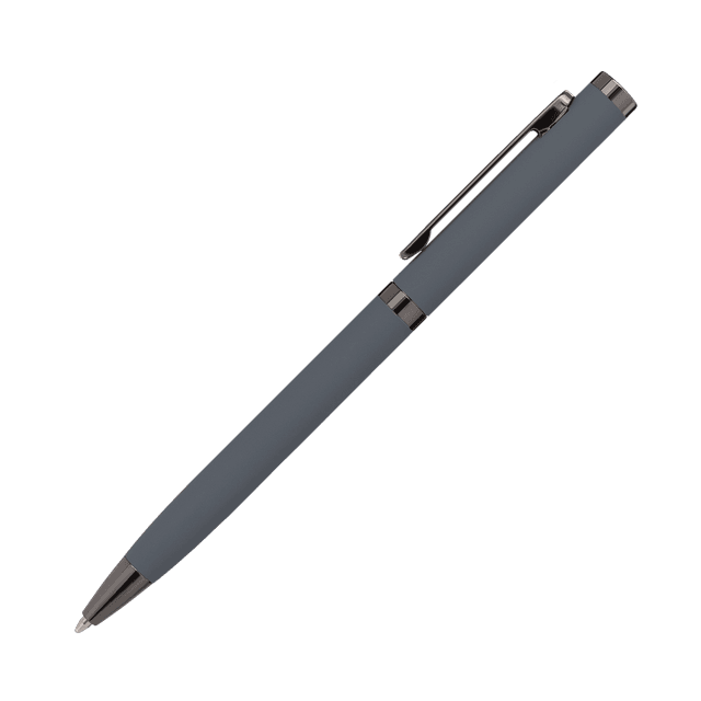 Шариковая ручка Нокс (Nox), серая