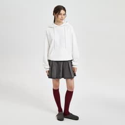 Худи релакс унисекс Адвенче (Adventure), белый