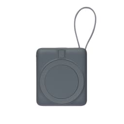Внешний аккумулятор с подсветкой Риттер PD (Ritter PD) 10000mAh с функцией беспроводной зарядки 15W, серый