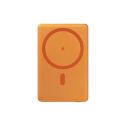 Внешний аккумулятор Атлантис (Atlantis) PD 5000mAh с функцией беспроводной зарядки 15W, оранжевый