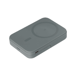 Внешний аккумулятор Юнион PD (Union PD) 10000mAh с функцией беспроводной зарядки 15W, серый