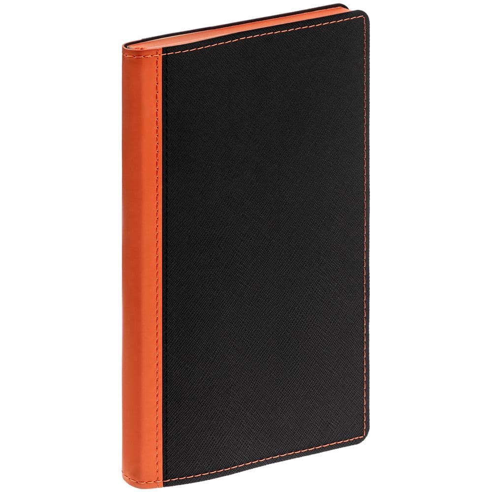 black, orange