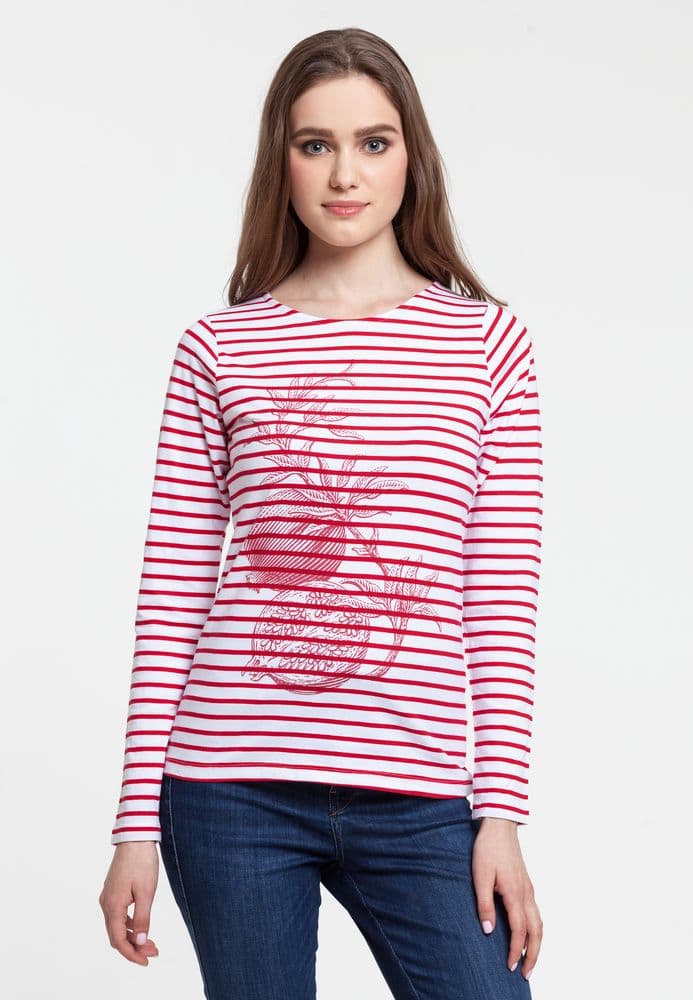 white, red