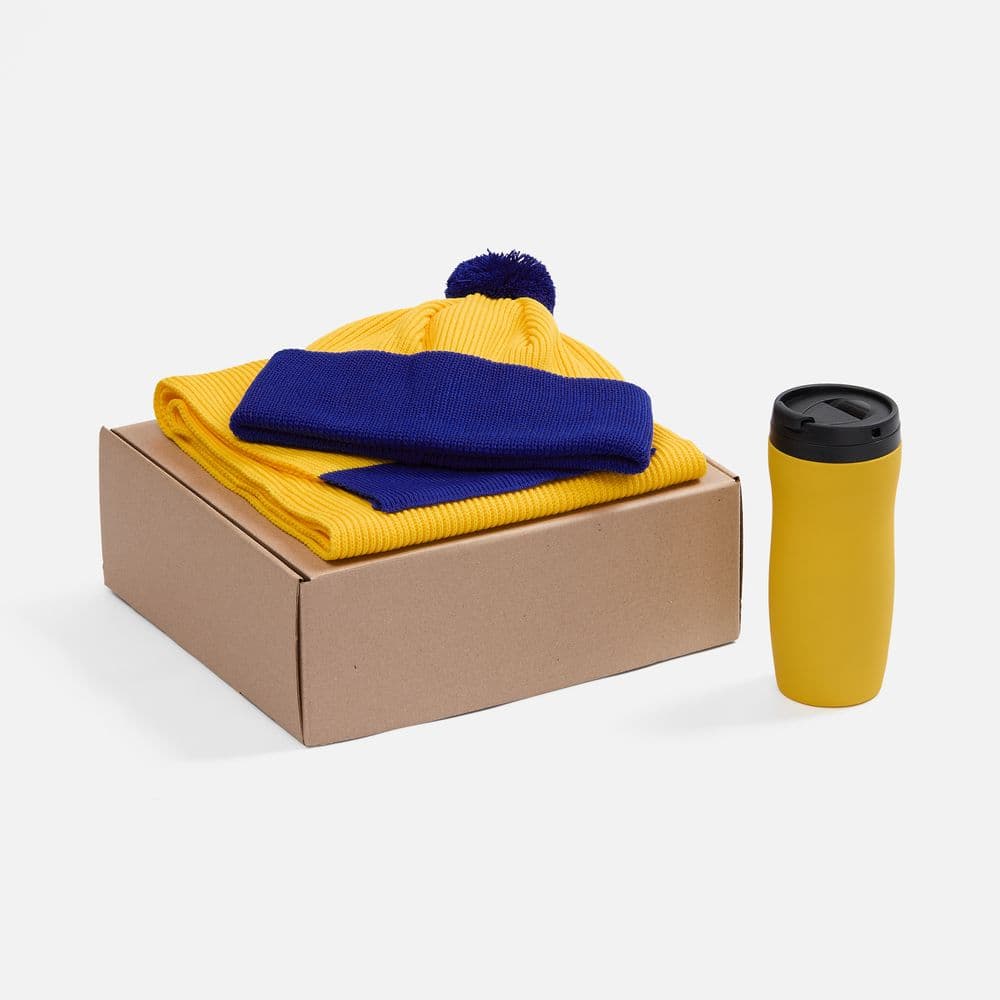 yellow, blue