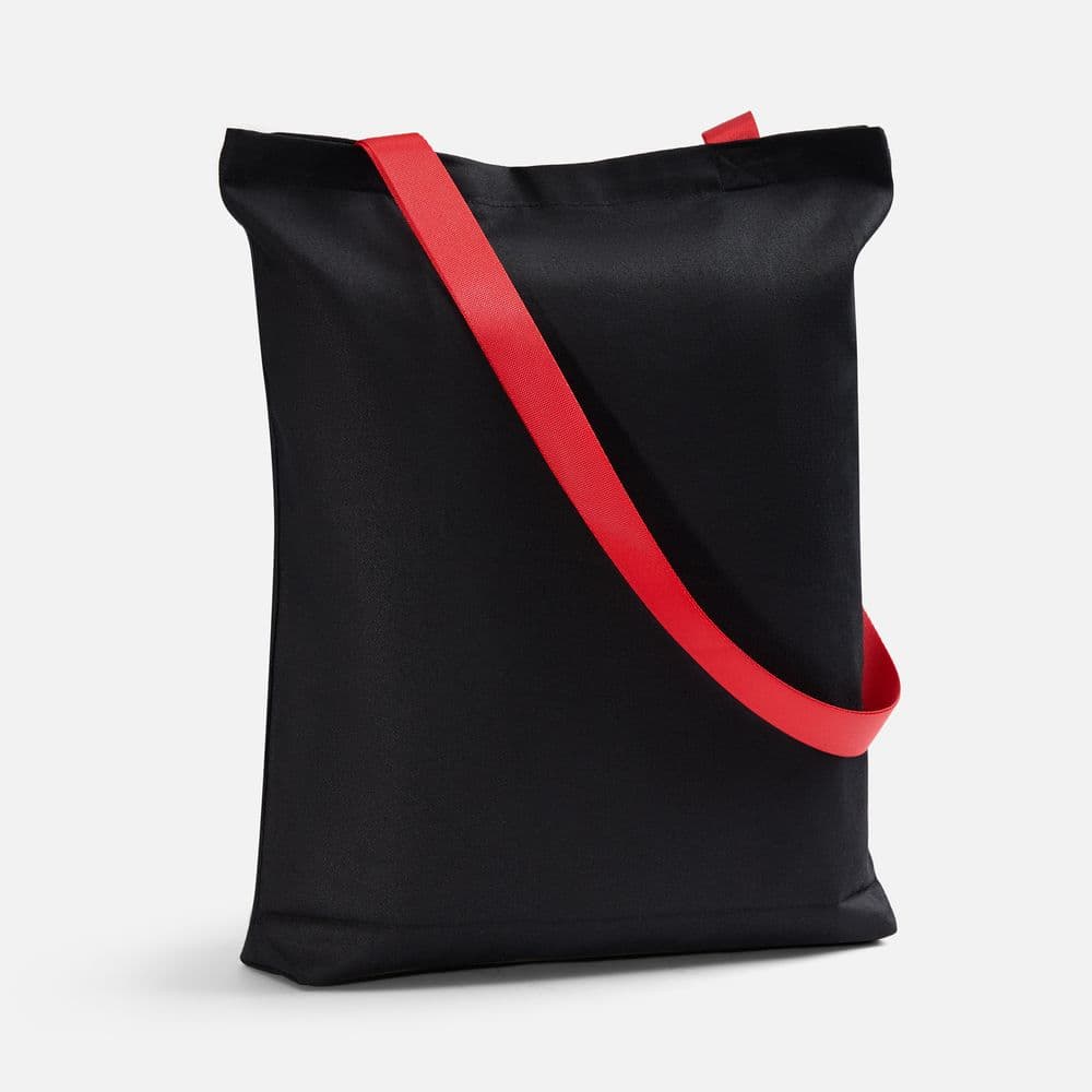 black, red