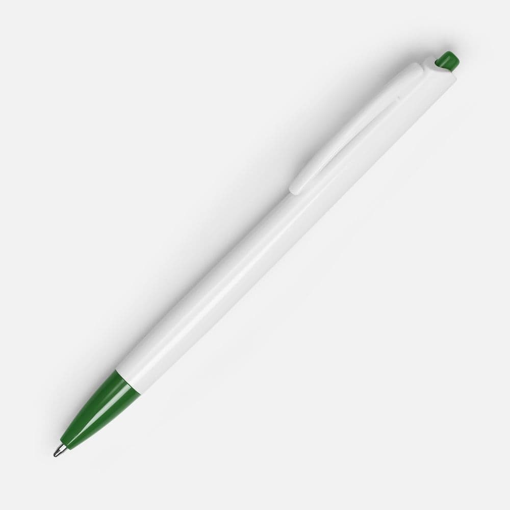 white, green
