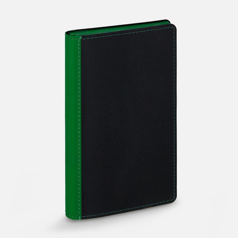 black, green