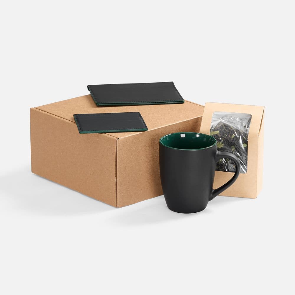 black, green