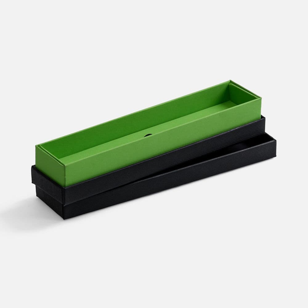 black, green