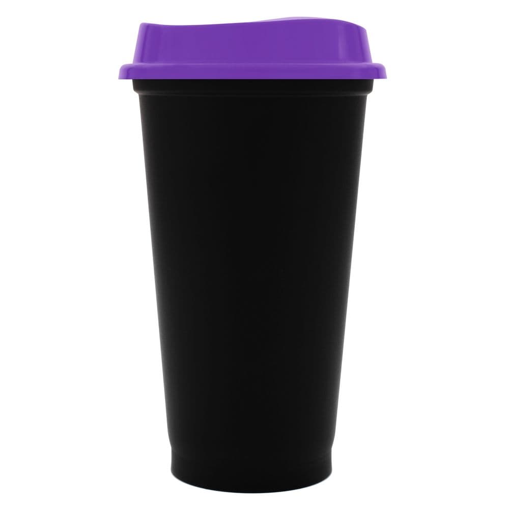 black, purple
