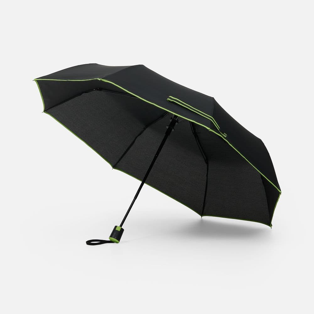 black, green