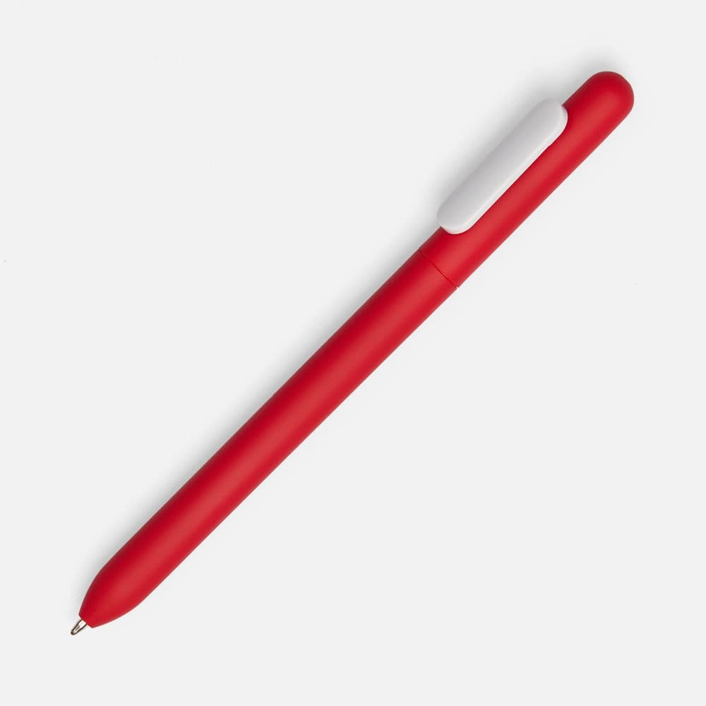 white, red