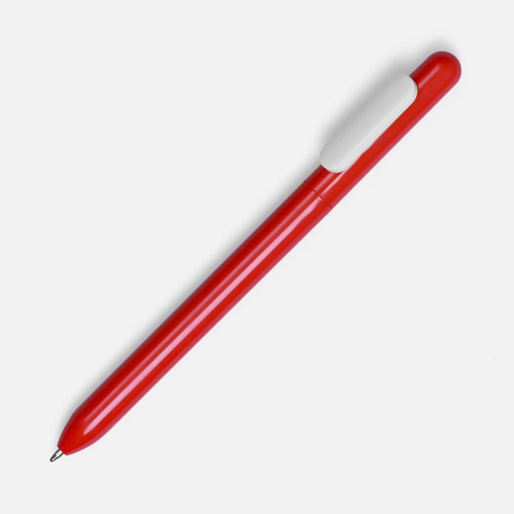 white, red