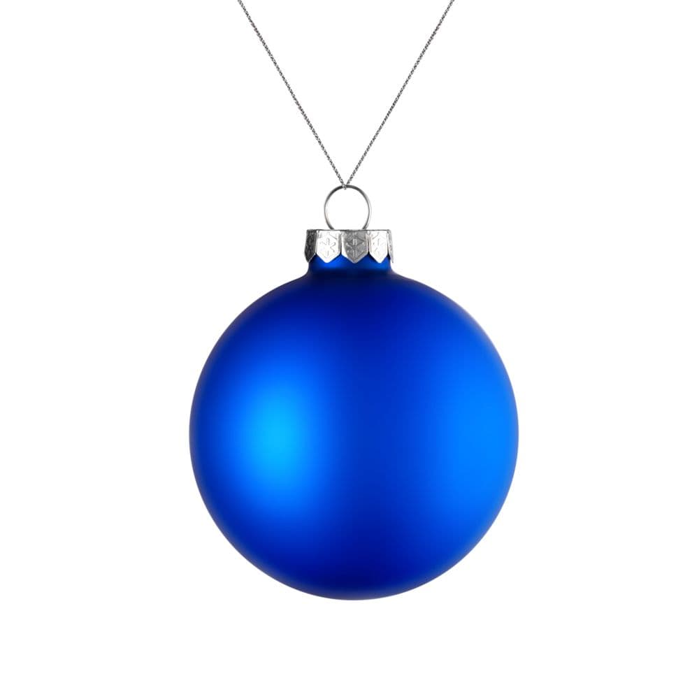 Елочный шар Finery Matt, 8 см