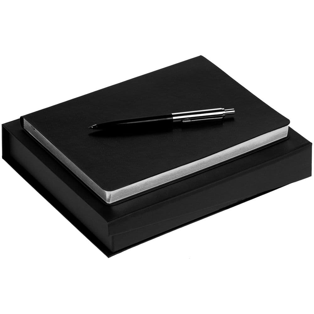 black, silver