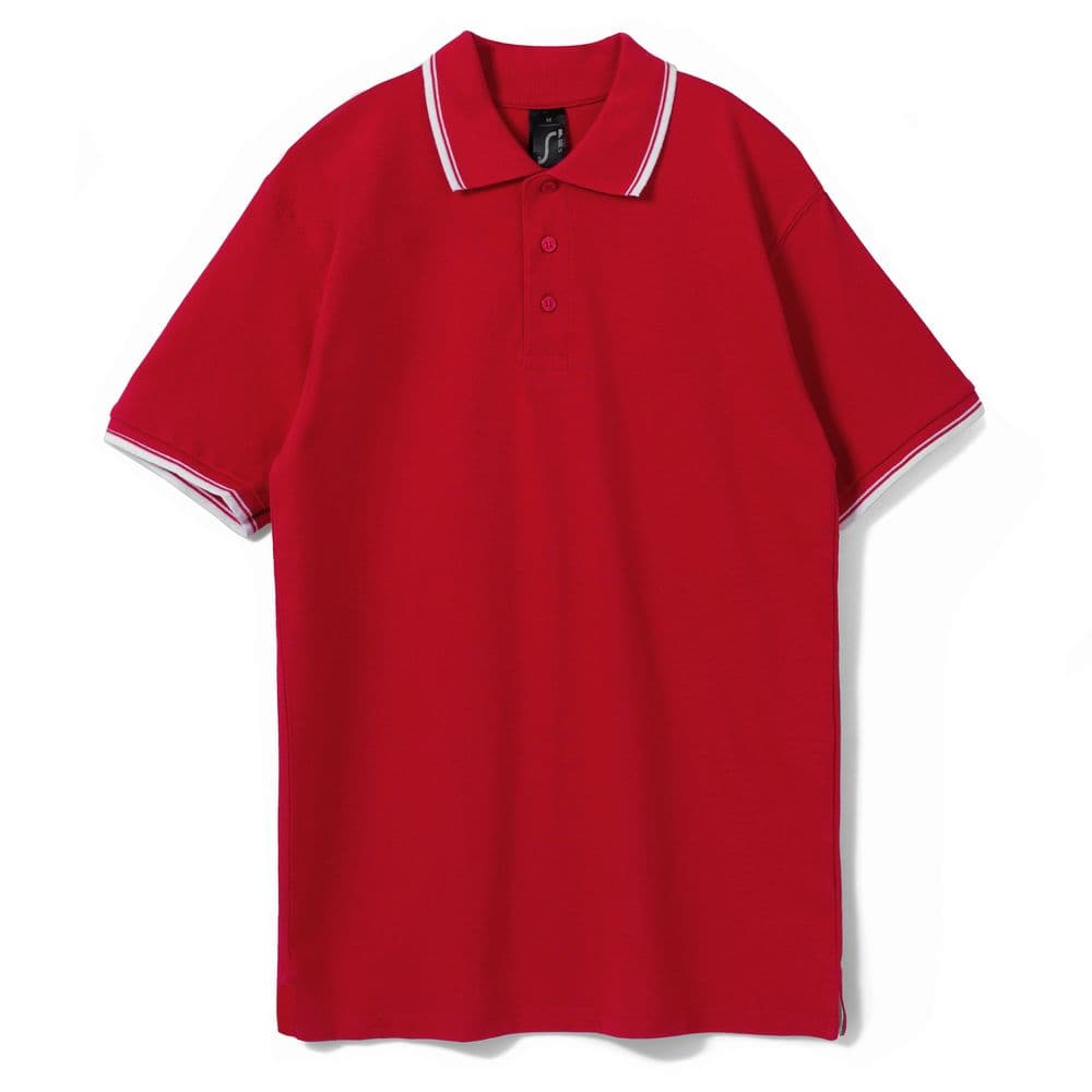 white, red