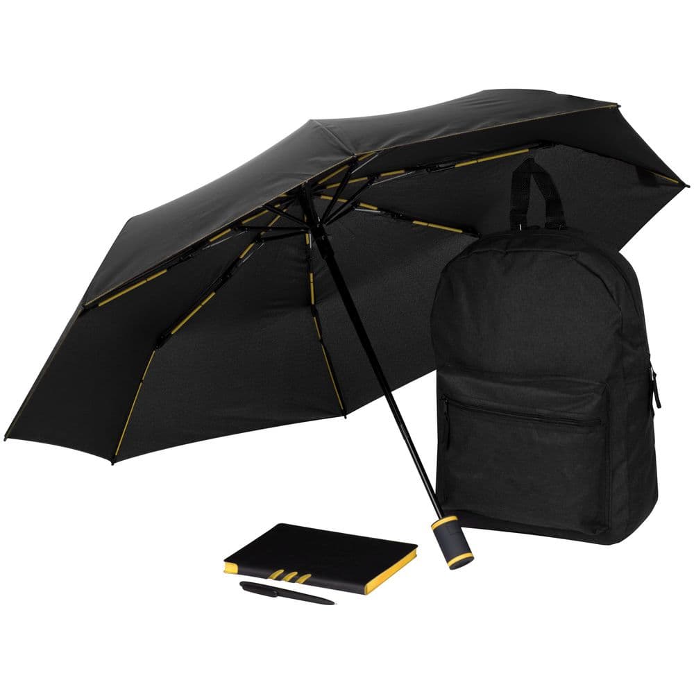 black, yellow