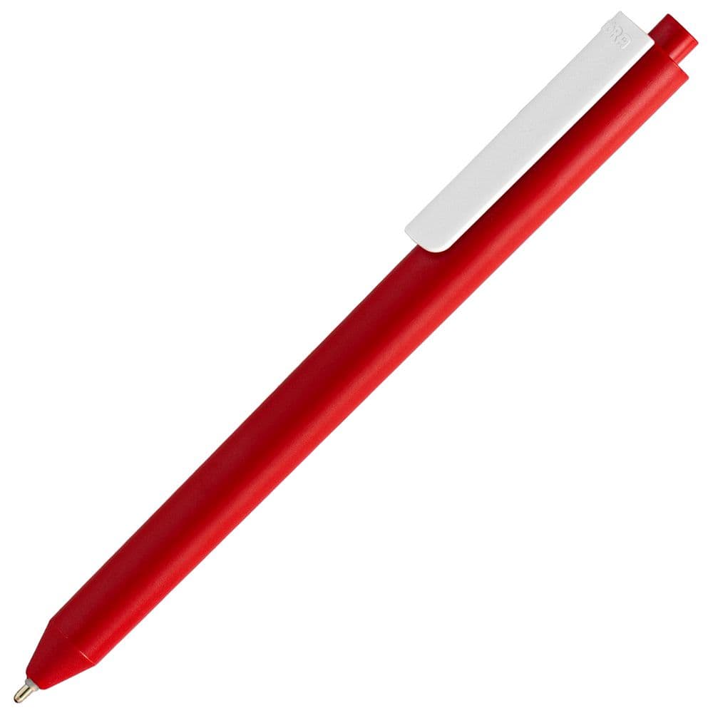 white, red