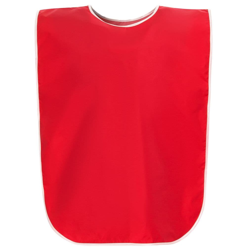 white, red
