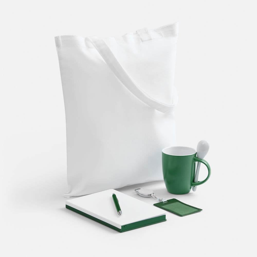 white, green