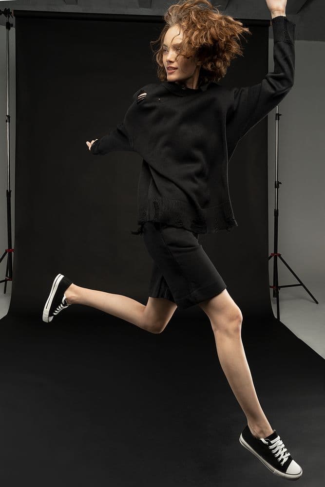 black