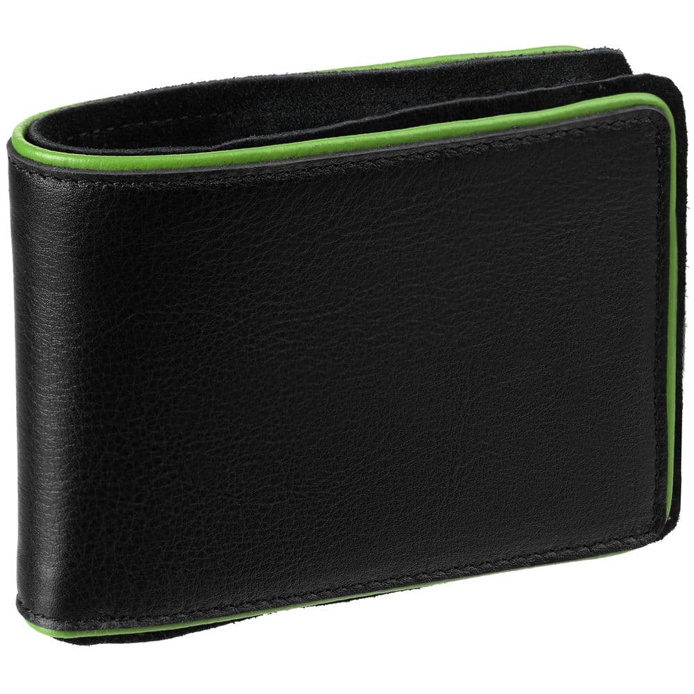 black, green