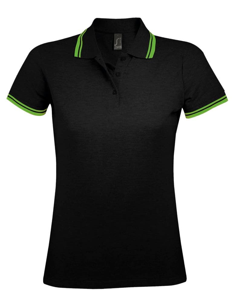 black, green