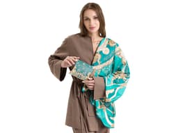 Платок «Казань Драгоценная» изумрудный