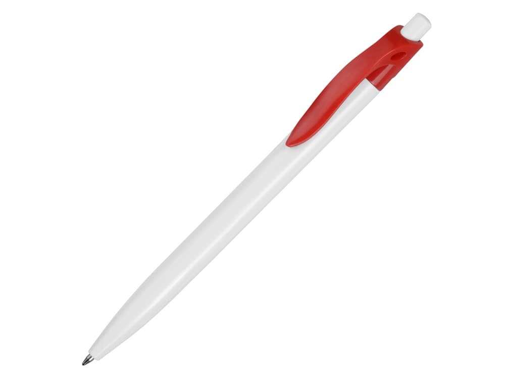 white, red