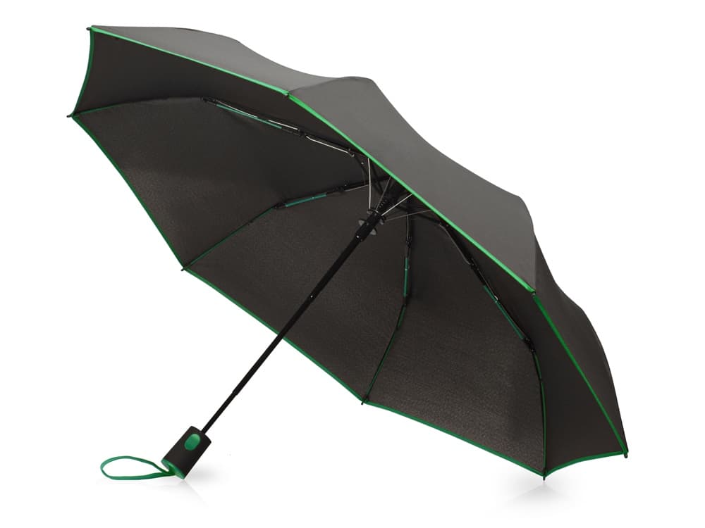 black, green