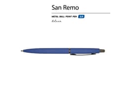 Ручка металлическая шариковая "San Remo"