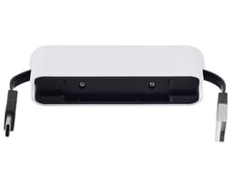 USB-хаб «Hubix» с коннектором 2-в-1 USB-C и USB-A, 2.0, белый