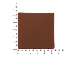 ПАТЧ КВАДРАТ nubuk (коричневый ) 5,5 х 5,5 см