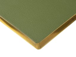 Ежедневник недатированный А5 "Verde" с нашивкой, зеленый