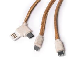 Зарядный кабель 5-в-1 "Sevek", натуральный