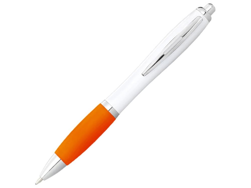 white, orange