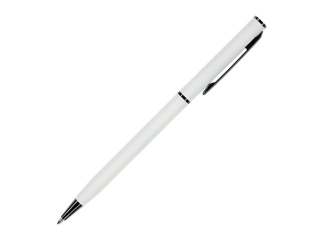 Ручка шариковая автоматическая BrunoVisconti® "PALERMO" цвет корпуса белый, soft-touch, 0.7 мм